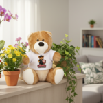 CUDDLE SECURITY Maskotka Miś w koszulce - obrazek 5