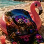 DJ PANDA Ręcznik Plażowy - obrazek 6