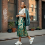 EMERALD PEACOCK Spódnica - obrazek 3