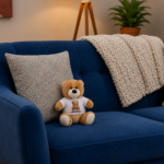 EMOTIONAL SUPPORT BEAR Maskotka Miś w koszulce - obrazek 5