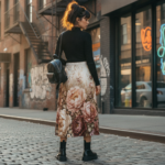 FLORAL OPERA Spódnica - obrazek 6