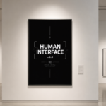 HUMAN INTERFACE Plakat pionowy A1-A4 - obrazek 2