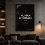 HUMAN INTERFACE Plakat pionowy A1-A4 - obrazek 4