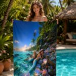 MERMAID LAGOON Ręcznik Plażowy - obrazek 3