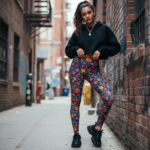 MEXICAN FLOWER FESTIVAL Legginsy - obrazek 6