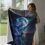 MYSTICAL WOLF Ręcznik Plażowy - obrazek 3