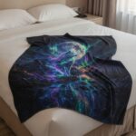 MYSTICAL WOLF Ręcznik Plażowy - obrazek 4