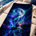 MYSTICAL WOLF Ręcznik Plażowy - obrazek 6