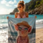 OINK & CHILL Ręcznik Plażowy - obrazek 3