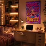 PANIC BUT PRETTY Plakat pionowy A1-A4 - obrazek 4