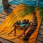PARADISE WEB Ręcznik Plażowy - obrazek 2