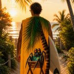PARADISE WEB Ręcznik Plażowy - obrazek 3