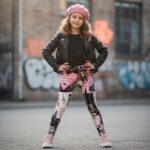 PARIS × TOKYO CLUB Legginsy dziecięce - obrazek 4