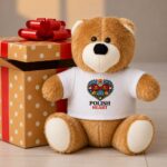 POLISH HEART Maskotka Miś w koszulce - obrazek 2