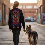 PSYCHEDELIC SHEPHERD Bluza Unisex - obrazek 5