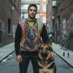PSYCHEDELIC SHEPHERD Bluza Unisex - obrazek 7