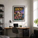 RICH BUT CONFUSED Plakat pionowy A1-A4 - obrazek 5