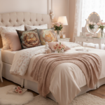 ROSE COTTAGE DREAM Kwadratowa Poduszka Welurowa - obrazek 4