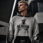 VERSION HUMAN Bluza Unisex Oversize - obrazek 8
