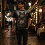 WIESŁAW THE WOLF Koszulka męska - obrazek 4