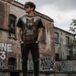 WIESŁAW THE WOLF Koszulka męska - obrazek 8