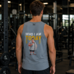 WORK IN PROGRESS Męski Tank Top Sportowy - obrazek 5