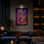 YOU DESERVE BEAUTIFUL THINGS Plakat pionowy A1-A4 - obrazek 2