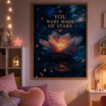YOU WERE MADE OF STARS Plakat Pionowy A1-A4 - obrazek 4