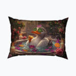 DUCKING RELAXED Prostokątna Poduszka 100% Bawełna
