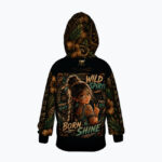WILD SPIRIT Dziewczęca bluza z kapturem - obrazek 2