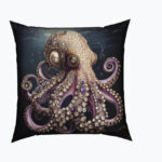 IMPERIAL OCTOPUS Kwadratowa Poduszka Welurowa - obrazek 2