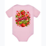 BERRY LITTLE REBEL Niemowlęce body z krótkim rękawem - obrazek 2