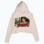 LUCKY MENACE  Crop Hoodie
