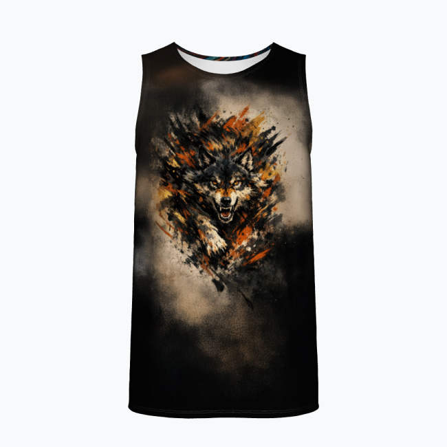 0cb663ab796565ce02e38102510c490fd1a28c61.jpg ASHFANG ALPHA Męski Tank Top Sportowy - obrazek 1