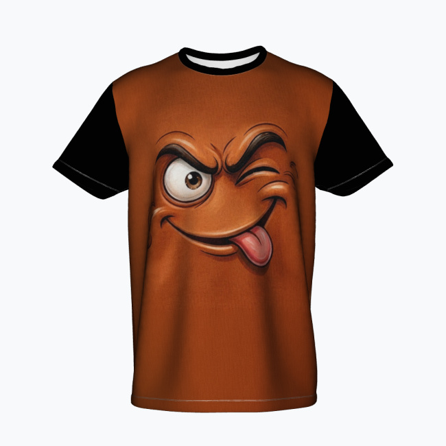 212b5ca60e8b46f6b846b51e8e6f21b1a7cab7d2.jpg NIE PYTAJ Męski T-Shirt Sportowy - obrazek 1