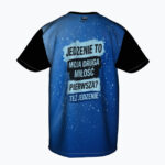 JEDZENIE MOJA MIŁOŚĆ Męski T-Shirt Sportowy - obrazek 2