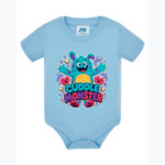 CUDDLE MONSTER Niemowlęce body z krótkim rękawem