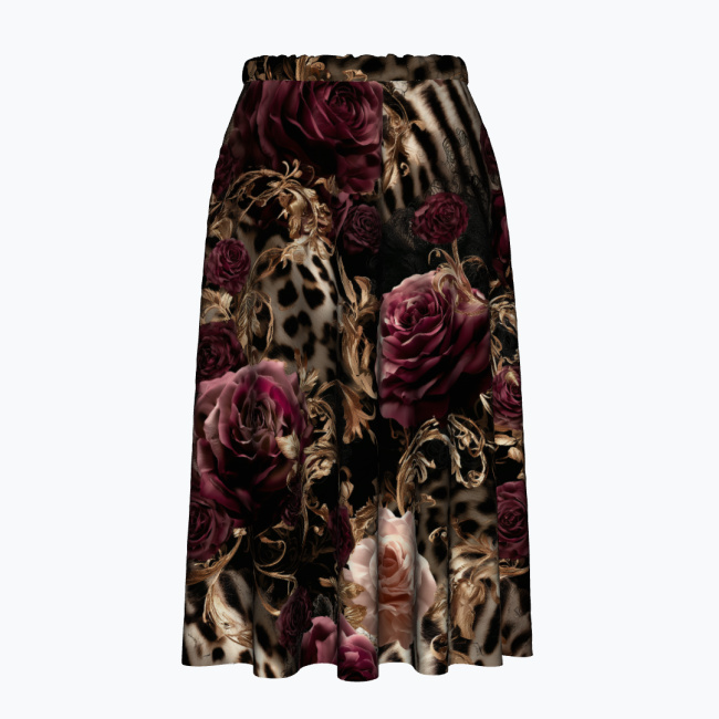 3add200db84ef5f90d45a38a2d2dfb5a0f57980b.jpg SAVAGE ROSE NOIR Spódnica - obrazek 1