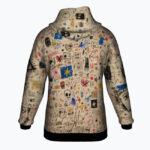 DRAWN WRONG. FELT RIGHT Bluza Unisex Oversize - obrazek 2