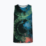 ACID SHIBORI ORBIT Męski Tank Top Sportowy