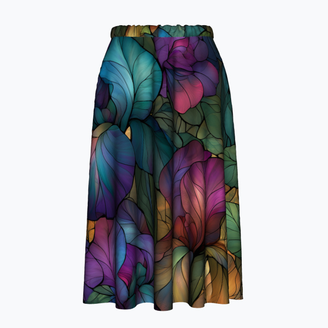 55433c6794f7d258e6cd1d4a4fcc7c3009a61128.jpg MIDNIGHT GLASS BOTANICAL Spódnica - obrazek 1