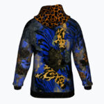 ABSTRACT ELECTRIC ANIMAL Bluza Unisex Oversize - obrazek 2