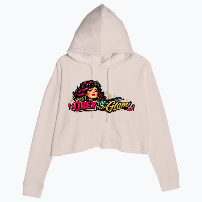 6a087ab87273128e19599b44134c436fbac1843d.jpg BOSSY DOLL Damska Crop Hoodie - obrazek 1