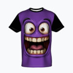 100% SZALONY Męski T-Shirt Sportowy