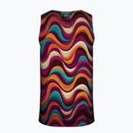LIQUID 70s PSYCHEDELIA Męski Tank Top Sportowy - obrazek 2