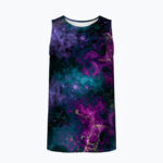 ULTRAVIOLET PETROL AURA  Męski Tank Top Sportowy