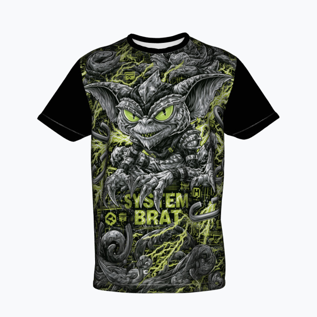86e0a7f9d43de6d01667c11fc1ab515e807cc716.jpg Chrome Gremlin Męski T-Shirt Sportowy - obrazek 1