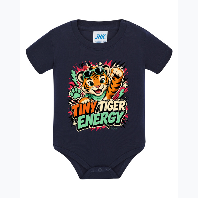 8940a77dc243b12c24249cc6713e30f1164893d8.jpg TINY TIGER ENERGY Niemowlęce body z krótkim rękawem - obrazek 1