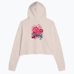 BUBBLEGUM BRAT Damska Crop Hoodie - obrazek 2