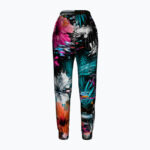 GLITCHED HIBISCUS Damskie Spodnie Dresowe - obrazek 2